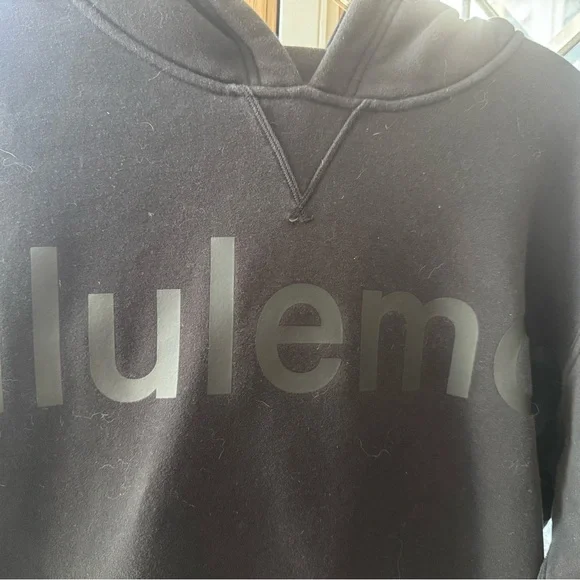 Lululemmon Black Scuba Sweatshirt - Picture 1 of 8